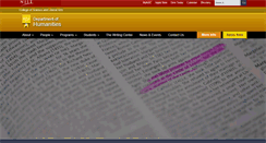 Desktop Screenshot of humanities.njit.edu