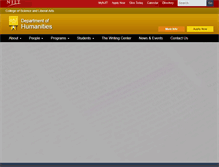 Tablet Screenshot of humanities.njit.edu
