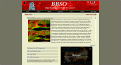 Desktop Screenshot of bbso.njit.edu