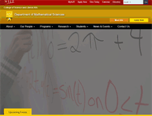 Tablet Screenshot of math.njit.edu