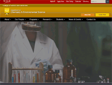 Tablet Screenshot of chemistry.njit.edu