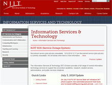 Tablet Screenshot of ist.njit.edu