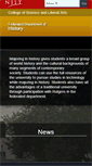 Mobile Screenshot of history.njit.edu