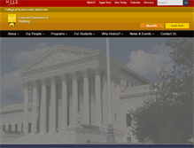 Tablet Screenshot of history.njit.edu
