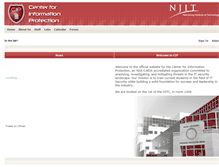 Tablet Screenshot of cip.njit.edu
